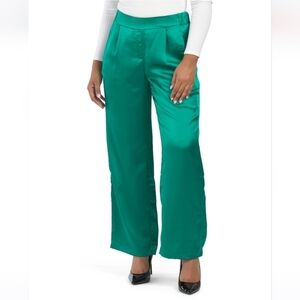 Rachel Zoe Satin Wide Leg Pants